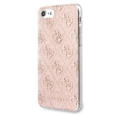 Guess Guess 4G Glitter - Ohišje za iPhone SE 2020 / 8 / 7 (roza)