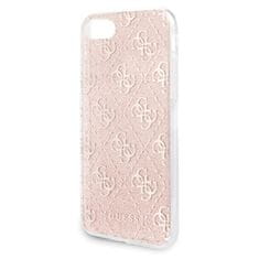 Guess Guess 4G Glitter - Ohišje za iPhone SE 2020 / 8 / 7 (roza)