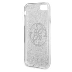 Guess Ohišje Guess Circle Glitter 4G - iPhone SE 2020 / 8 / 7 (svetlo sivo)