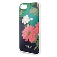 Guess Guess Flower Shiny Collection N1 - Ohišje za iPhone SE 2020 / 8 / 7 (črno)