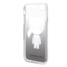 Karl Lagerfeld Karl Lagerfeld Iconic Karl Gradient - Ohišje za iPhone SE 2020 / 8 / 7 (črno)