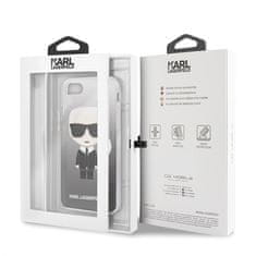 Karl Lagerfeld Karl Lagerfeld Iconic Karl Gradient - Ohišje za iPhone SE 2020 / 8 / 7 (črno)