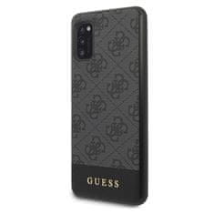 Guess Guess 4G Bottom Stripe Collection - Ohišje za Samsung Galaxy A41 (sivo)