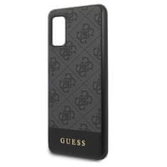 Guess Guess 4G Bottom Stripe Collection - Ohišje za Samsung Galaxy A41 (sivo)