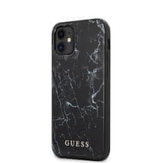 Guess Guess Marble - Ohišje za iPhone 12 Mini (črno)