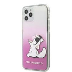 Karl Lagerfeld Karl Lagerfeld Choupette Fun Sunglasses - Ohišje za iPhone 12 / iPhone 12 Pro (roza)