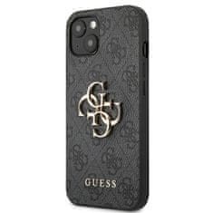 Guess Guess 4G Big Metal Logo - Ohišje za iPhone 13 (sivo)