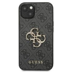 Guess Guess 4G Big Metal Logo - Ohišje za iPhone 13 (sivo)