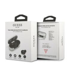 Guess Resnično brezžične slušalke Guess BT5.0 5H - TWS slušalke + polnilno ohišje (srebrno)