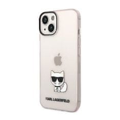 Karl Lagerfeld Karl Lagerfeld Choupette Body - Ohišje za iPhone 14 (roza)