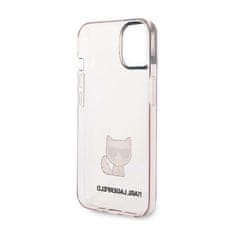 Karl Lagerfeld Karl Lagerfeld Choupette Body - Ohišje za iPhone 14 (roza)