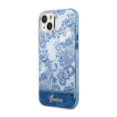 Guess Guess Porcelain Collection - Ohišje za iPhone 14 (modro)