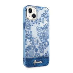 Guess Guess Porcelain Collection - Ohišje za iPhone 14 (modro)