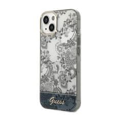 Guess Guess Porcelain Collection - Ohišje za iPhone 14 (sivo)