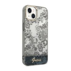 Guess Guess Porcelain Collection - Ohišje za iPhone 14 (sivo)