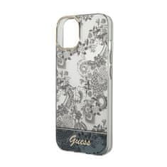 Guess Guess Porcelain Collection - Ohišje za iPhone 14 (sivo)