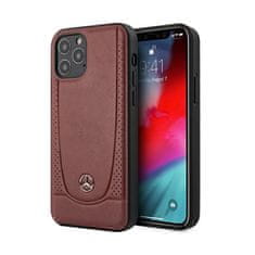 MERCEDES Mercedes Leather Urban Line - Ohišje za iPhone 12 / iPhone 12 Pro (rdeče)