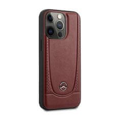 MERCEDES Mercedes Leather Urban Line - Ohišje za iPhone 14 Pro (rdeče)