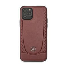 MERCEDES Mercedes Leather Urban Line - Ohišje za iPhone 12 / iPhone 12 Pro (rdeče)