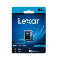 Lexar Lexar SDXC - Spominska kartica 64 GB Class 10 V30 120MB/s