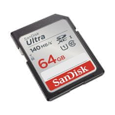 SanDisk SanDisk Ultra SDXC - Spominska kartica 64 GB Class 10 UHS-I 140 MB/s