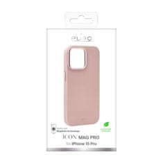 Puro PURO ICON MAG PRO - MagSafe etui za iPhone 15 Pro (Rose)