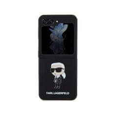 Karl Lagerfeld Karl Lagerfeld Silicone Ikonik - Etui Samsung Z Flip 5 (czarny)