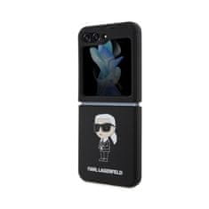 Karl Lagerfeld Karl Lagerfeld Silicone Ikonik - Etui Samsung Z Flip 5 (czarny)