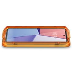 Spigen Spigen Alm Glass FC - Szkło hartowane do Google Pixel 8 (Czarna ramka)