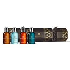 Molton Brown Darilni set gela za tuširanje Woody Aromatic Christmas Cracker