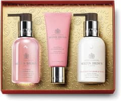 Molton Brown Slasten darilni set za nego rok z rabarbaro in vrtnico