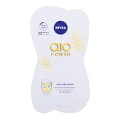 Nivea Q10 Power Anti-Age gladilna maska proti gubam 15 ml za ženske