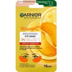 Garnier Skin Naturals Vitamin C Brightening Eye Mask maska z vitaminom c za okoli oči 1 kos