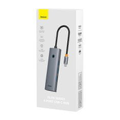 NEW Vozlišče 6v1 Baseus UltraJoy 6-portno ( USB-C na 1xHDMI4K@30Hz + 3xUSB 3.0 + 1xPD +RJ45)