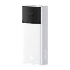 BASEUS Napajalna banka Baseus Star-Lord, 20000 mAh 65W + USB - USB-C kabel (bela)