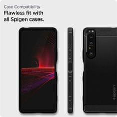 Spigen Spigen Alm Glass FC kaljeno steklo za Sony Xperia 1 III Black