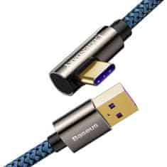 NEW Kotni kabel USB na USB-C Baseus Legend Series, 66 W, 2 m (modri)