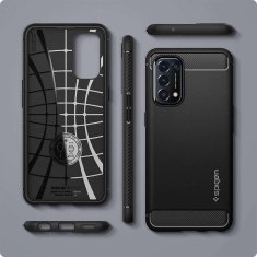 Miramarket Spigen robustno oklepno ohišje za Oppo Reno5 5G/ Find X3 Lite Black