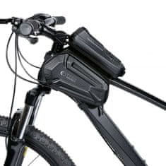 Miramarket XT6 Bike Mount frame pannier Black