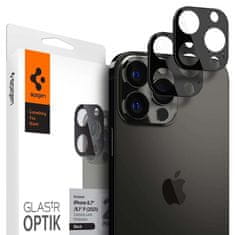 NEW 2x Spigen Optik.TR Zaščitno steklo za objektiv kamere za iPhone 13 Pro/ 13 Pro Max Graphite