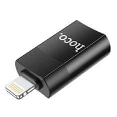 NEW Hoco UA17 Adapter USB na Lightning črn