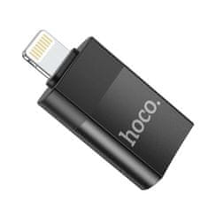 NEW Hoco UA17 Adapter USB na Lightning črn