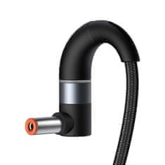 NEW Baseus Cink Magnetni kabel, USB-C z vtičem DC 5,5x2,5 mm, 100 W, PD, 2 m, kotni (črn)