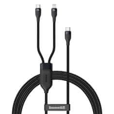 NEW Kabel USB-C Baseus Flash Series 2v1 USB-C / Lightning, 100 W, 1,2 m (črn)