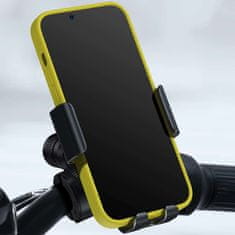 BASEUS Baseus Smart Solar bike bike mount za telefon Black