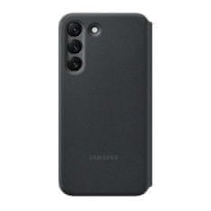 Samsung Originalno ohišje Samsung LED View Cover za Samsung Galaxy S22 Black