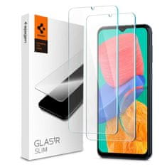 NEW 2x Spigen Glas.TR Slim kaljeno steklo za Samsung Galaxy M23/ M33 5G