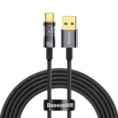 NEW Kabel USB na USB-C Baseus Explorer, 100 W, 2 m (črn)