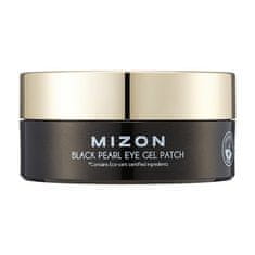 MIZON Hidrogelna maska Premium Eye s črnim biserjem in diamantom za gube in temne kroge Black Pearl (Eye G