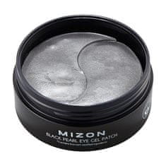 MIZON Hidrogelna maska Premium Eye s črnim biserjem in diamantom za gube in temne kroge Black Pearl (Eye G